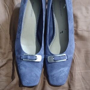 Naturalizer Women's Blue Suede Shoes
